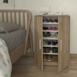 Armario Multiusos Color Roble – Color Blanco – 60 x 90 x 36 cm