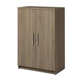 Armario Multiusos Color Roble – Color Blanco – 60 x 90 x 36 cm